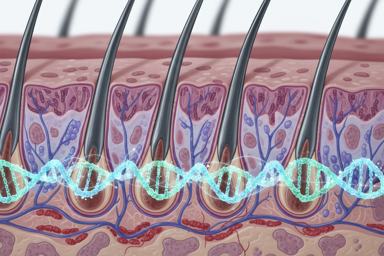 remove texts and measurments and add dna bihelix